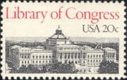 USA 1982 Library of Congress/ Buildings/ Architecture/ Books/ Heritage 1v (us1022)