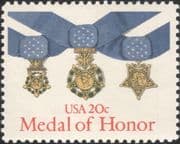 USA 1983 Medal of Honour/ Military/ Army/ Navy/ Air Force/ Medals/ Honours 1v (us1017)