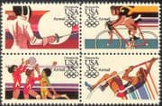 USA 1983 Olympic Games/ Olympics/ Sports/ Fencing/ Cycling/ Volleyball/ Bikes 4v blk (n28826)
