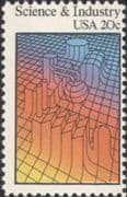 USA 1983 Science/ Industry/ Factory/ Technology/ Commerce/ Animation 1v (us1012)