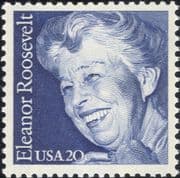 USA 1984 Eleanor Roosevelt/ People/ Politics/ Famous Women 1v (us1023)