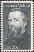USA 1984 Herman Melville/ Writer/ Literature/ Books/ Writers/ People 1v (us1011)