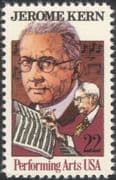 USA 1985 Jerome Kern/ Music/ Composer/ Musician/ Art/ Musical Score/ People 1v (n44831)