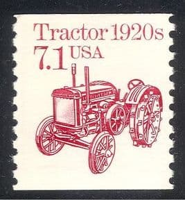USA 1985 Tractor  /  Farming  /  Transport  /  Motors 1v (n24526)