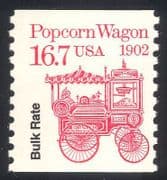 USA 1985 Transport/ Popcorn Wagon/ Motors o/p 1v coil (n29304)