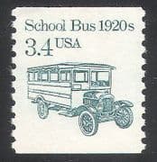 USA 1985 Transport / School Bus / Motors / Wagon 1v (n24534)