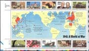 USA 1991 Second World War/ WWII/ Ships/ Submarine/ Tanks/ Army Transport/ Military/ Churchill 10v m/s (n25205)