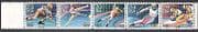 USA 1991 Winter Olympics / Sports / Olympic Games / Ice Hockey / Skiing 5v stp (n38111)