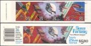 USA 1993 Space Fantasy/ Astronauts/ Spaceship/ Rockets/ Planets 20v bklt (b517c)