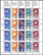 USA 1994 Winter Olympics / Sports / Olympic Games / Ice Hockey / Skiing 20v sht n38111a