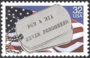 USA 1995 Memorial Day/ Military/ National Flag/ I D/ Identification Tags 1v (n44368)