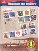 USA 1998 Century/ 1930s/ Train/ Bridge/ Books/ Golf/ Superman/ Building 15v sht (b9648e)