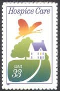 USA 1999 Hospice Care/ Butterfly/ Building/ Health/ Medical/ Welfare 1v s/a (n42841)