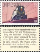 USA 1999 The Congressional/ Electric Locomotive/ Trains/ Rail/ Railway/ Transport 1v (n24275)