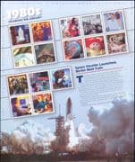 USA 2000 Century/1980/ Space/ Theatre/ Cinema/ Sport/ Politics/ Buses 15v sht (b9648)