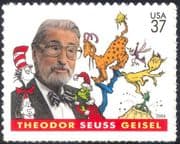 USA 2004 Dr Seuss/ Authors/ People/ Writers/ Children's Books/ Stories 1v s/a (n43720)
