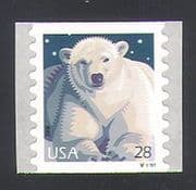 USA 2009 Polar Bear / Nature / Wildlife / Bears / Animals 1v s / a (n34529)