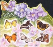 Vanuatu 2010 Butterflies/ Insects/ Nature/ Conservation 6v s/a m/s (s1506)