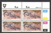 Venda 1986 Snakes / Lizards / Reptiles 20c c / b (n20213)