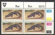 Venda 1986 Snakes / Reptiles 15c c / b 1994 rprnt (n20212)