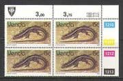 Venda 1986 Snakes / Reptiles 15c c / b '93 rprnt (n20211)