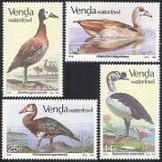 Venda 1987 Waterfowl / Geese 4v set ref:b1338