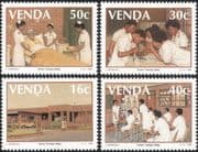 Venda 1988 Nurses/ Medical/ Health/ College/ Hospital/ Nursing/ Buildings 4v (b1330b)