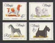 Venda 1994 Dogs / Pets / Animals 4v set (n20197)