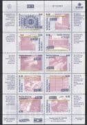 Venezuela 2005 Bank / Money / Commerce / Business / Buildings / Coins / Gold 10v sht n35644