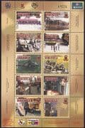 Venezuela 2005 Military / Army / Commandos / Dog / Helicopter / Anti-drugs 10v sht n34564