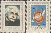 Vietnam 1979 Einstein/ Science/ Scientists/ Space/ Mathematics/ Nobel Prize 2v set (b7500y)