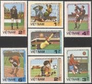 Vietnam 1985 Football World Cup Championships (1986)/ WC/ Mexico/ Sports/ Soccer/ Goalkeepers 7v set (n43859)