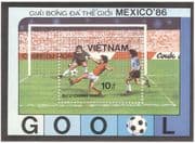 Vietnam 1985 Football World Cup Championships/ WC/ Mexico/ Games/ Sports/ Soccer 1v m/s (n43859a)