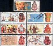 Vietnam 1989 Columbus 500th/ Ships/ Exploration/ Explorers/ Transport 7v set (s282k)