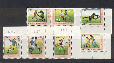 Vietnam 1989 Football / WC / Sports / Games / Soccer 7v n12462