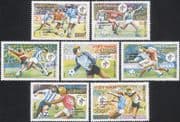 Vietnam 1990 Football World Cup Championships/ Sports/ WC/ Italia '90/ Games/ Soccer 7v set s282c