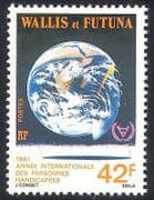 Wallis & Futuna 1981 Year of Disabled / Health / Medical / Welfare / Globe 1v (n40277)