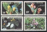Wallis & Futuna 1982 Orchids / Flowers / Plants / Nature / Orchid 4v set (n39192)