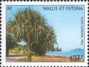 Wallis & Futuna 1983 Pandanus Tree/ Trees/ Plants/ Nature 1v (n30958)