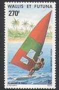 Wallis & Futuna 1983 Water Sports / Windsurfing / Sailing 1v (n34757)