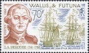 Wallis & Futuna 1988 La Perouse/ Sailing Ships/ Boats/ Transport/ Exploration 1v (n33663)