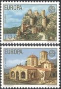 Yugoslavia 1978 Europa/ Castle/ Church/ Buildings/ Architecture 2v set (n21708)