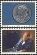 Yugoslavia 1980 Europa/ Tito/ Coin/ Medal/ Famous People/ Politics 2v set (n21707)