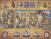 Yugoslavia 1992 Europa/ Columbus/ Sailing Ships/ Transport/ Exploration/ People 1v m/s (b6225g)