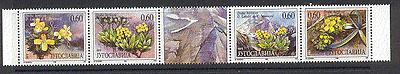 Yugoslavia 1995 Flowers / Flora 4v stp ref:s2179
