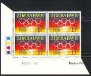 Zimbabwe 1980 Olympics / Games / Sports / Sun c / b vfu n31538