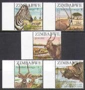 Zimbabwe 2007 Zebra / Antelope / Buffalo / SAPOA set (b3571a)