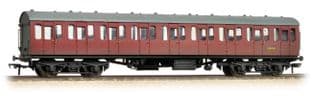 34-608 BR Mk1 Second Suburban Open BR Crimson - Weathered