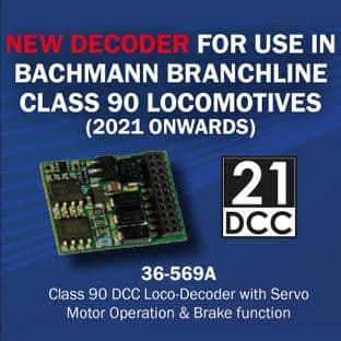 36-569A Class 90 DCC Loco-Decoder with