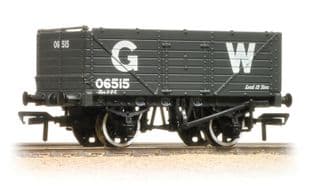 37-087 7 Plank End Door Wagon GWR Grey
